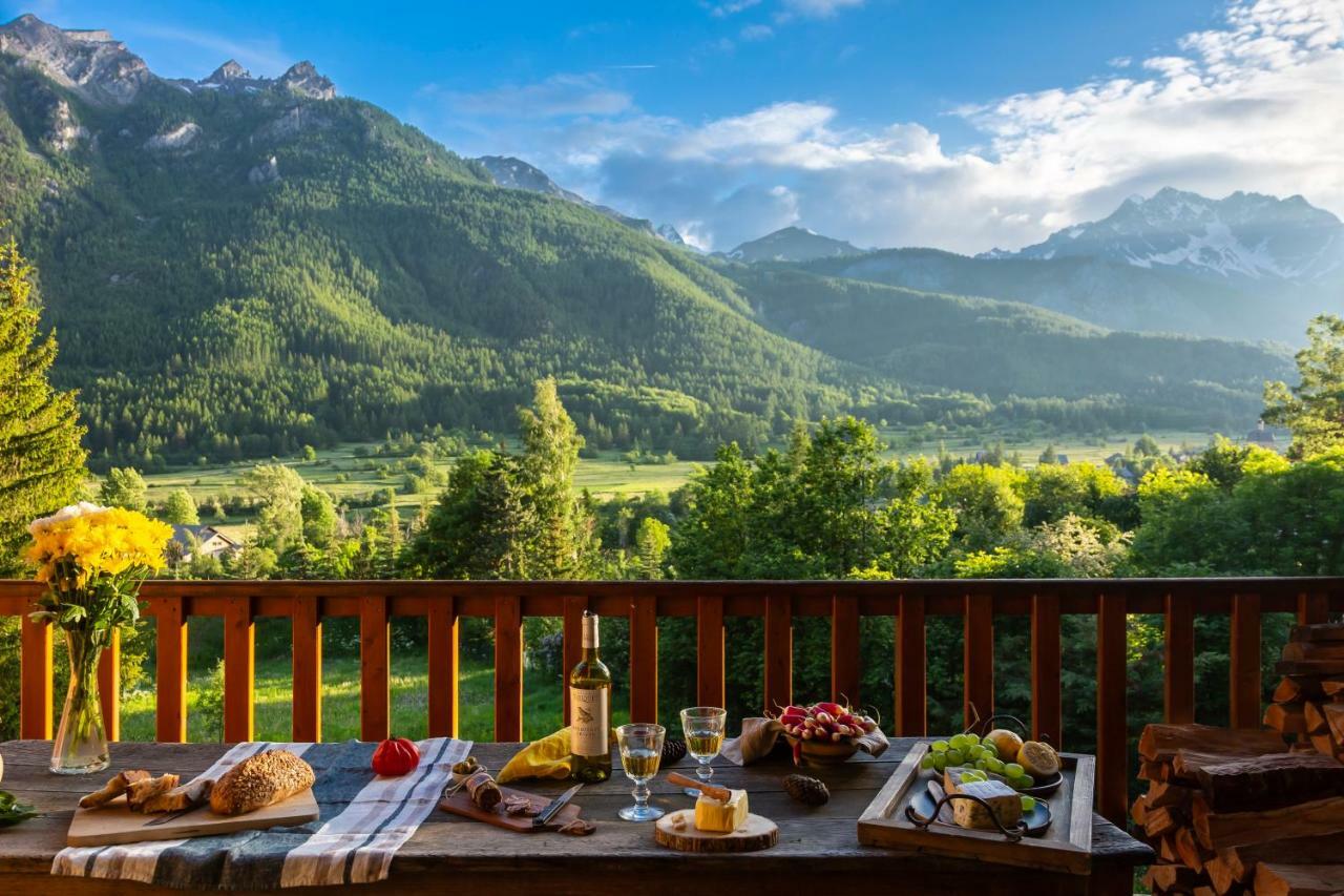 Le Refuge De Serre-Chevalier, Dans Un Esprit Chalet, Commune De Le Monêtier-les-Bains Eksteriør billede