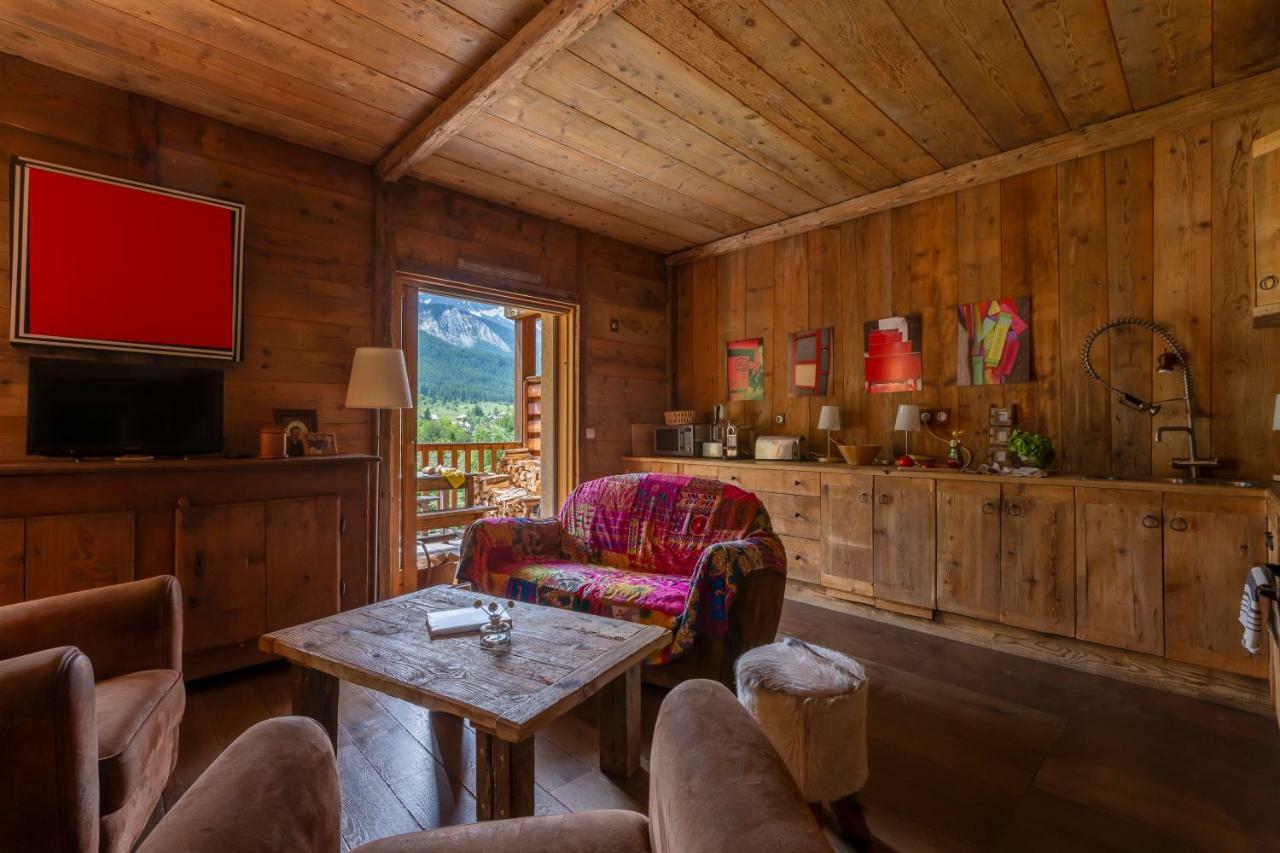 Le Refuge De Serre-Chevalier, Dans Un Esprit Chalet, Commune De Le Monêtier-les-Bains Eksteriør billede