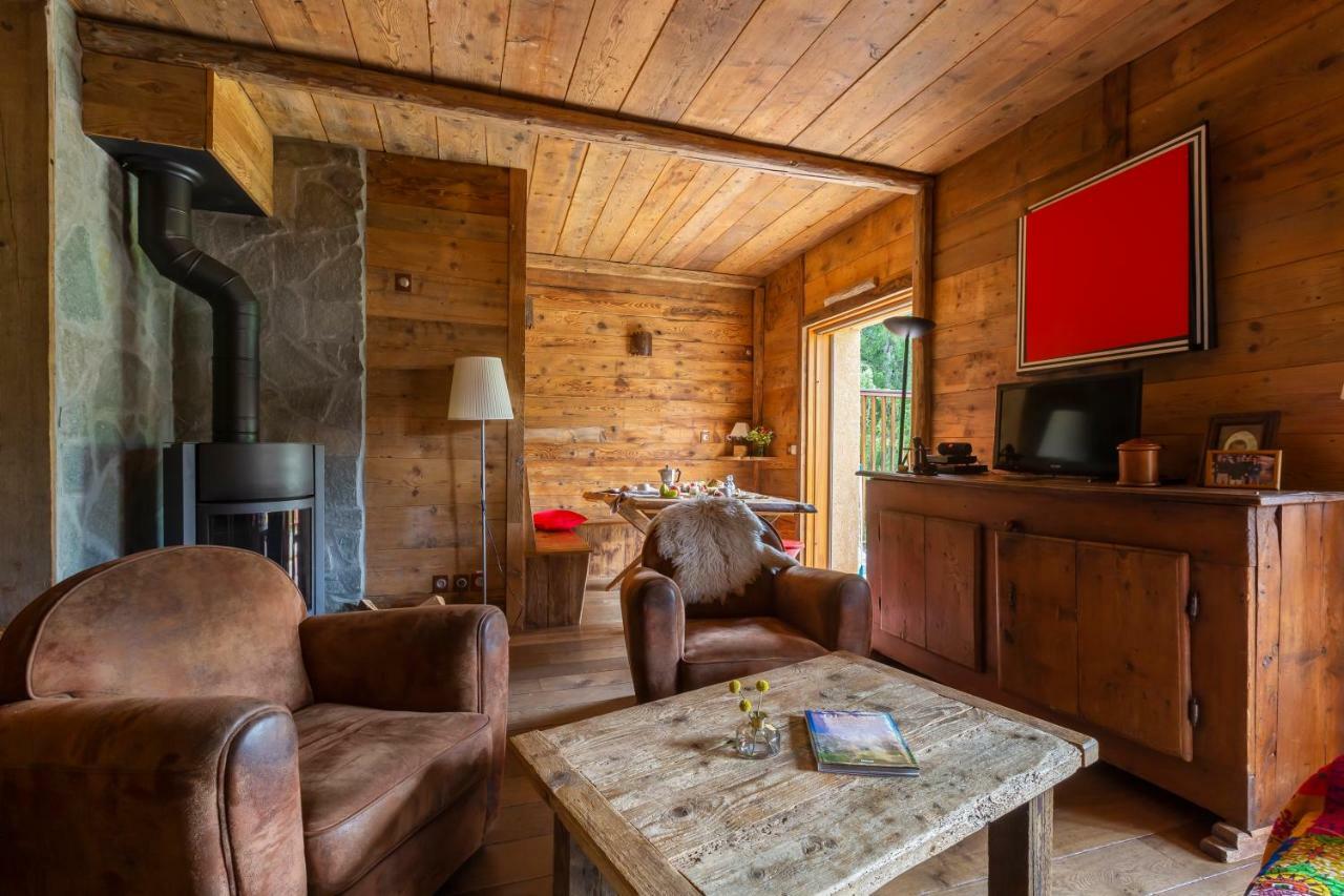 Le Refuge De Serre-Chevalier, Dans Un Esprit Chalet, Commune De Le Monêtier-les-Bains Eksteriør billede