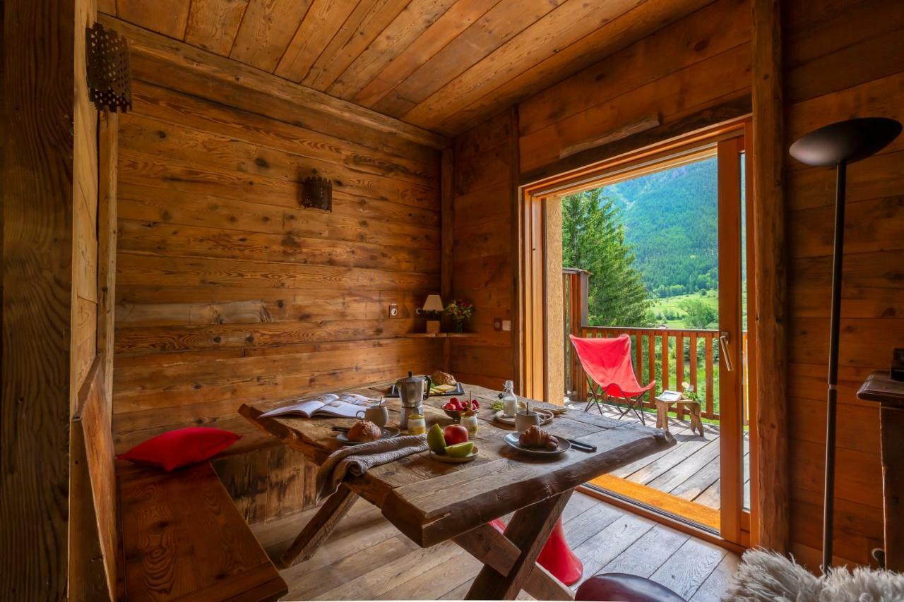 Le Refuge De Serre-Chevalier, Dans Un Esprit Chalet, Commune De Le Monêtier-les-Bains Eksteriør billede