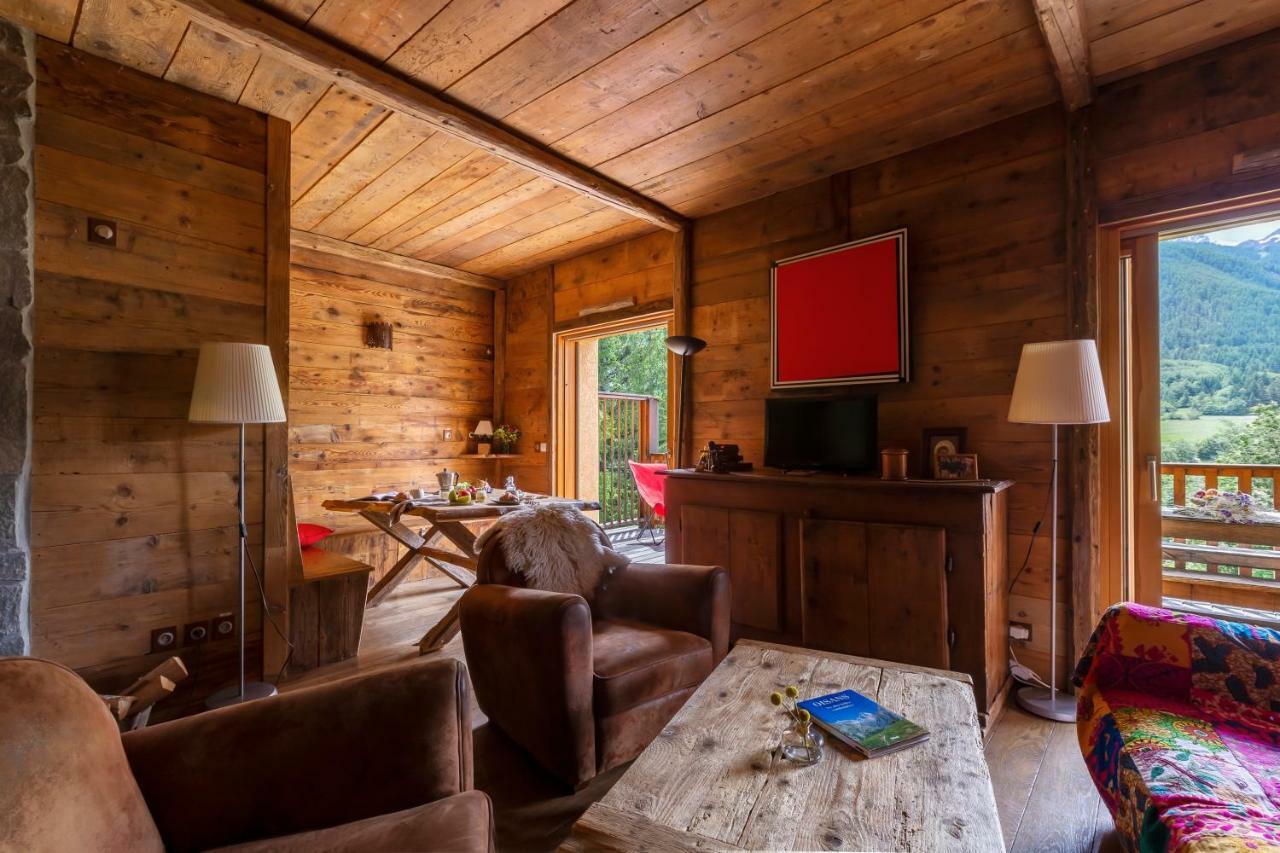 Le Refuge De Serre-Chevalier, Dans Un Esprit Chalet, Commune De Le Monêtier-les-Bains Eksteriør billede