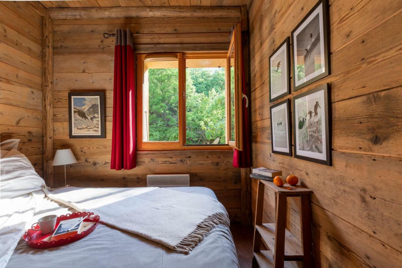 Le Refuge De Serre-Chevalier, Dans Un Esprit Chalet, Commune De Le Monêtier-les-Bains Eksteriør billede